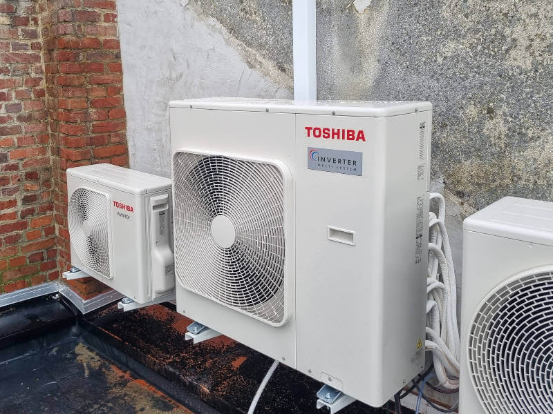 Pose de climatiseurs cabinet kinésithérapeute Seclin