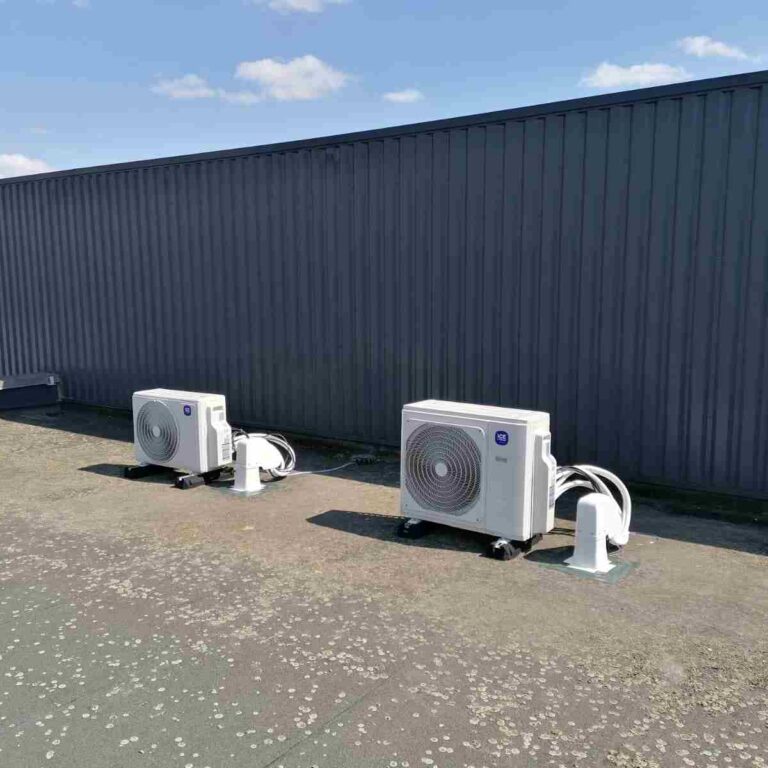 Climatisation dans des bureaux à Roncq