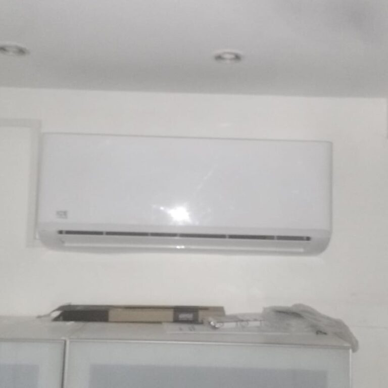 Installation d'une climatisation campin en pevele