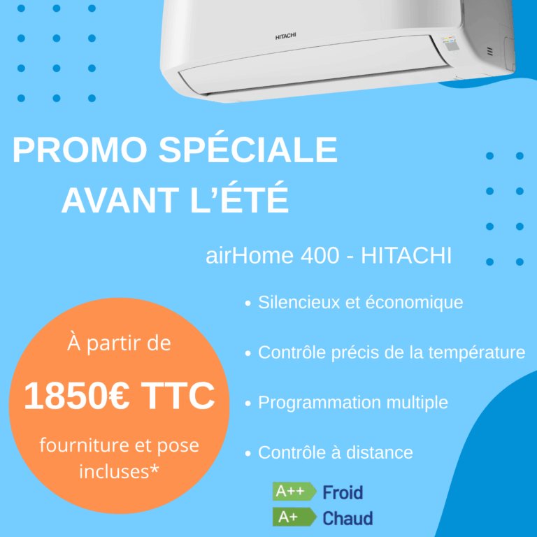 Promo spéciale avant entretien Promo spéciale avant entretien airhome 400